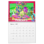 FriendFishアニメ魚カレンダー2023 カレンダー (2月 2027)