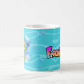 FriendFishアニメ魚 コーヒーマグカップ (中央)