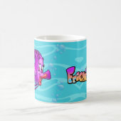 FriendFishアニメ魚 モーフィングマグカップ (中央)