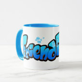 FriendFish漫画のマグカップ マグカップ (正面左)