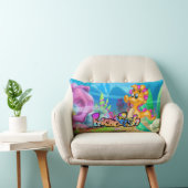 FriendFish cartoon cute fish Throw Pillow ランバークッション (椅子)