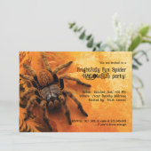Friendlyおもしろいスパイダーハローウィンパーティ 招待状 (スタンド正面)