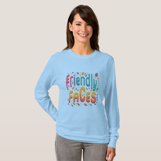 Friendly Faces Tシャツ (正面フル)