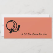 Friendly Healthy Habits All Year Gift Certificates (正面)