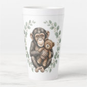 Friendly monkey mugs,  buy it カフェラテマグ (正面)
