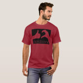 Friendlzoneロゴ Tシャツ (正面フル)