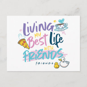FRIENDSと最高のの生活™ インビテーションポストカード