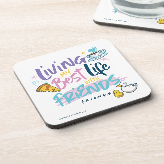 FRIENDSと最高のの生活™ コースター (左側)