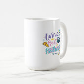 FRIENDSと最高のの生活™ コーヒーマグカップ (正面右)