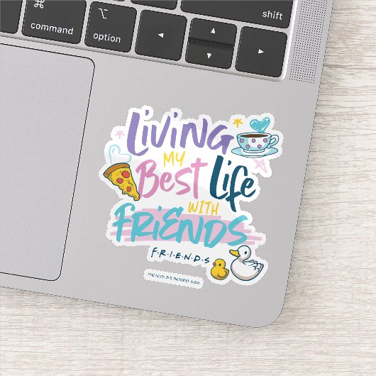 FRIENDSと最高のの生活™ シール (詳細)