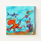 FriendsとAnemones Journal ノートブック (裏面)