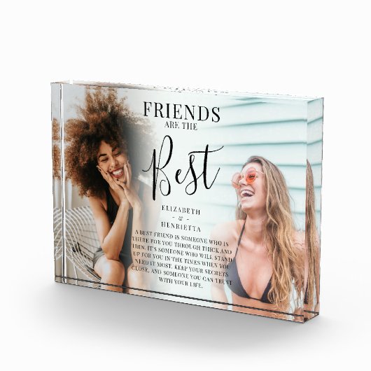FRIENDSはモダン記念最高の品 フォトブロック (右)