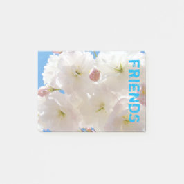 FRIENDS付箋 ブルースカイ 春の花 ポストイット