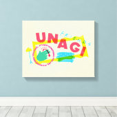 FRIENDS™うなぎ キャンバスプリント (インサイチュ (ウッドフロア))