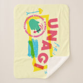 FRIENDS™うなぎ シェルパブランケット (正面)