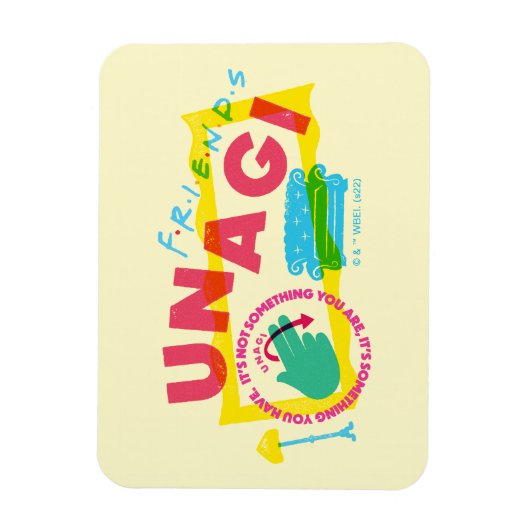 FRIENDS™うなぎ マグネット (縦)