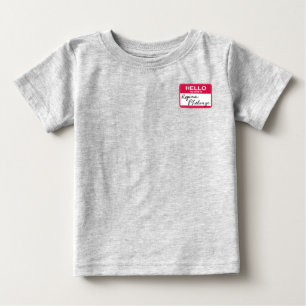 FRIENDS™ こんにちは 私の名前はレジーナ・ファランジです ベビーTシャツ