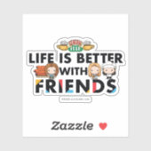 FRIENDS™ ちびキャラアート シール (シート)