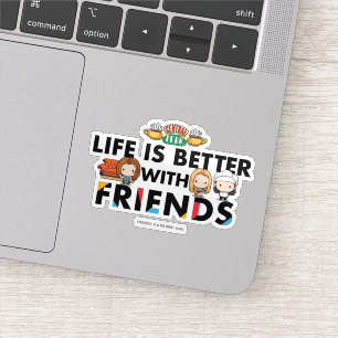 FRIENDS™ ちびキャラアート シール