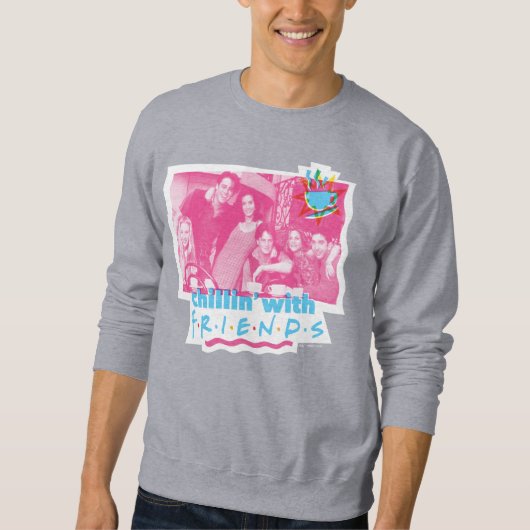 FRIENDS™とくつろぎタイム スウェットシャツ (正面)