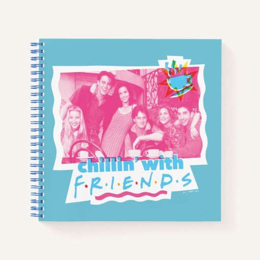 FRIENDS™とくつろぎタイム ノートブック (正面)