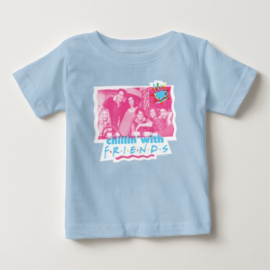FRIENDS™とくつろぎタイム ベビーTシャツ (正面)