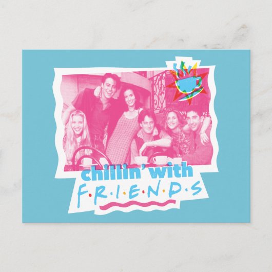 FRIENDS™とくつろぎタイム ポストカード (正面)