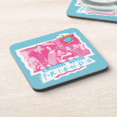 FRIENDS™とのチリン コースター (左側)
