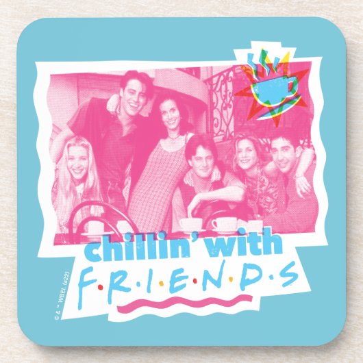 FRIENDS™とのチリン コースター (正面)