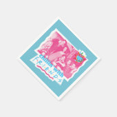 FRIENDS™とのチリン スタンダードカクテルナプキン (角)