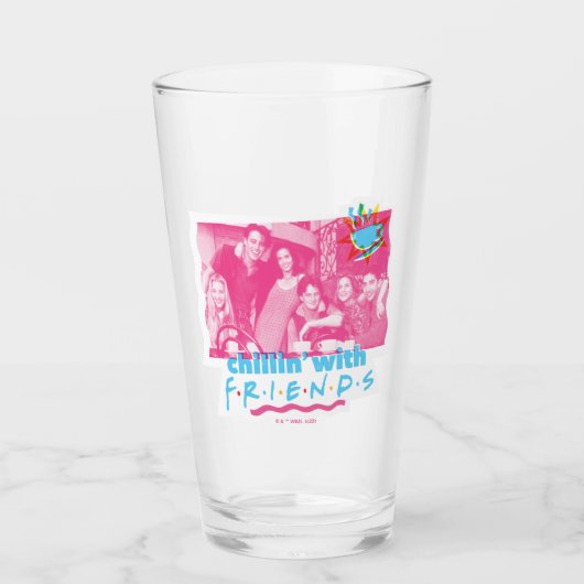 FRIENDS™とのチリン タンブラーグラス (正面)