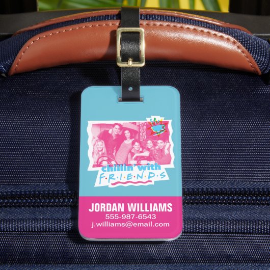 FRIENDS™とのチリン ラゲッジタグ (正面インサイチュ2)