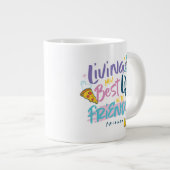 FRIENDS™と最高の人生を ジャンボコーヒーマグカップ (正面右)