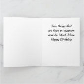 **FRIENDS**とMUSIC 2 THINGS WE共有誕生日 カード (内部)