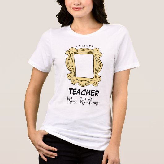 FRIENDS™ | のぞき穴フレーム トライブレンドＴシャツ (正面)