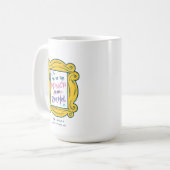 FRIENDS™ ののぞき穴 モニカとレイチェルの友情 コーヒーマグカップ (正面左)