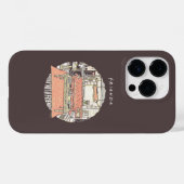 FRIENDS™のカートゥーンTシャツ Case-Mate iPhoneケース (裏面 (横))