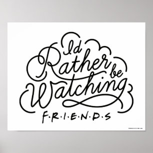 FRIENDS™の台本2 "見るならFRIENDS™" ポスター