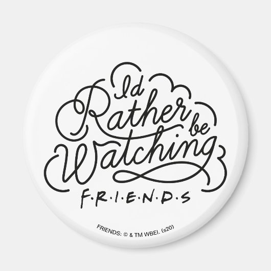 FRIENDS™の台本2 "見るならFRIENDS™" マグネット (正面)