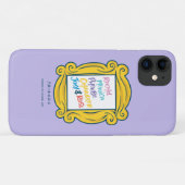 FRIENDS™ の名前とのぞき穴デザイン Case-Mate iPhoneケース (裏面(横))