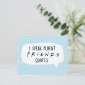 FRIENDS™の名言をスラスラと ポストカード (スタンド正面)