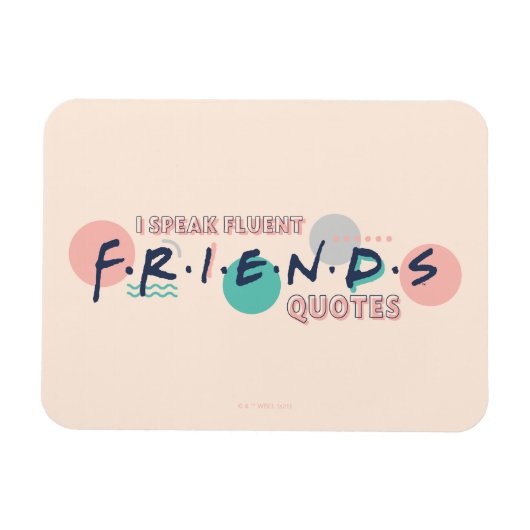 FRIENDS™の名言をスラスラと マグネット (横)