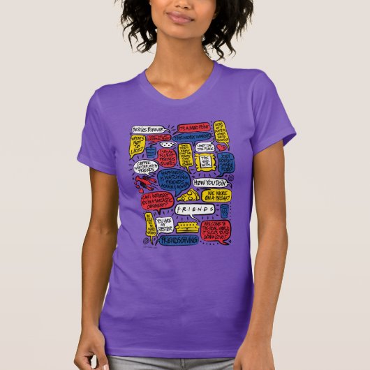 FRIENDS™の名言 Tシャツ (正面)
