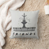 FRIENDS™の噴水 クッション (ブランケット)