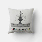 FRIENDS™の噴水 クッション (裏面)
