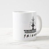 FRIENDS™の噴水 ジャンボコーヒーマグカップ (正面右)