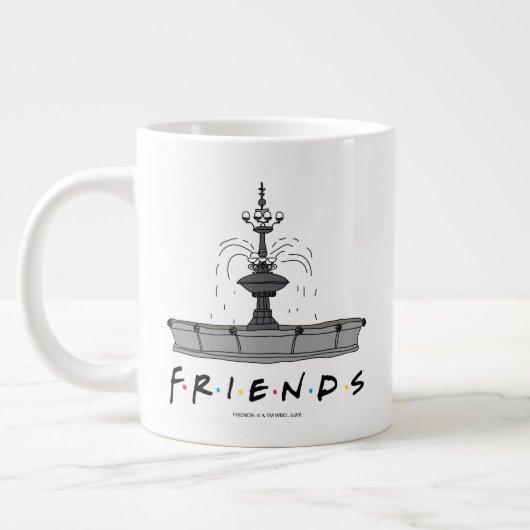 FRIENDS™の噴水 ジャンボコーヒーマグカップ (左)