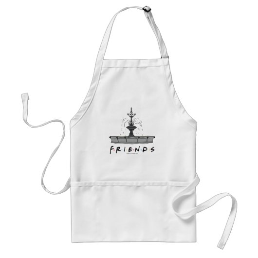 FRIENDS™の噴水 スタンダードエプロン (正面)