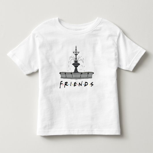 FRIENDS™の噴水 トドラーTシャツ (正面)