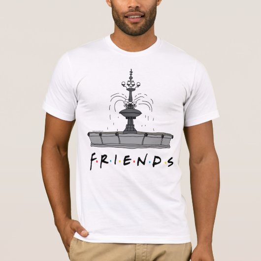 FRIENDS™の噴水 Tシャツ (正面)